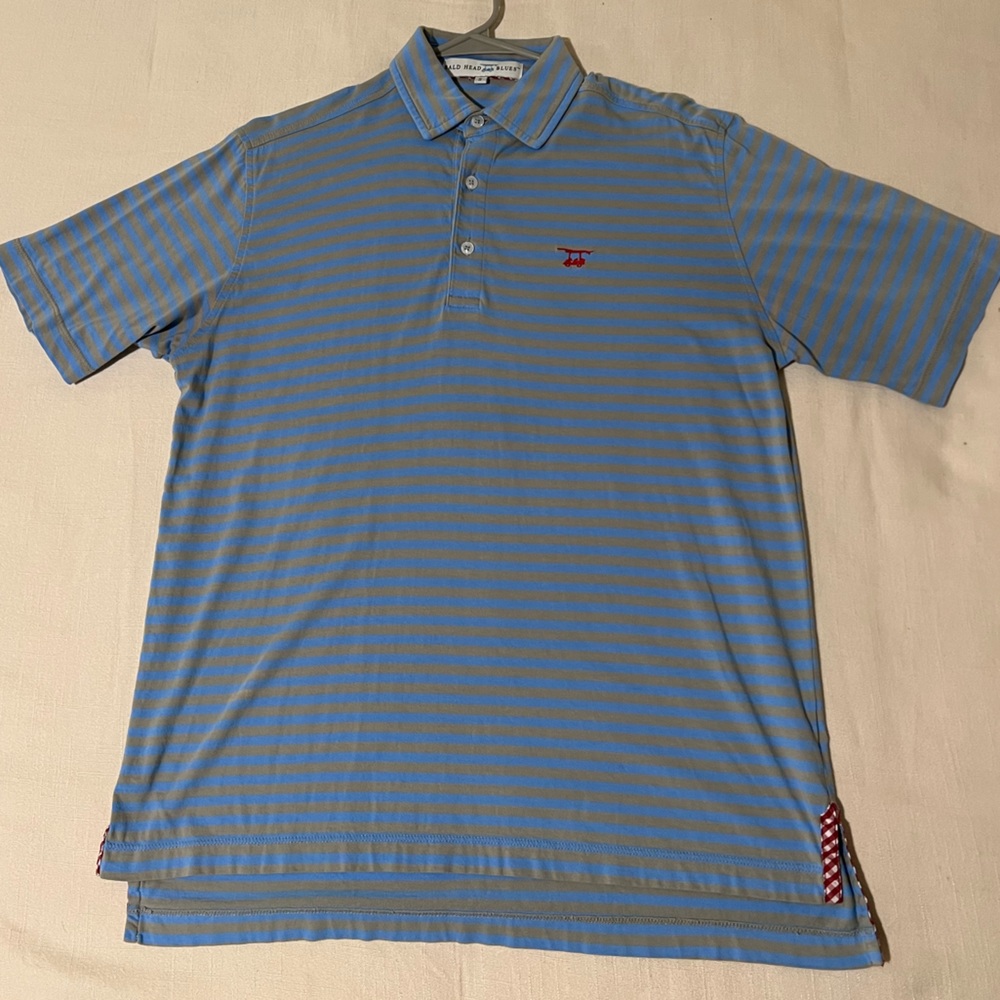Bald Head Blues Performance Polo